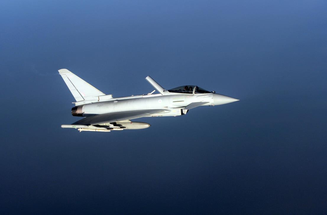 Both Ultra Electro<em></em>nics and Cobham have technologies used in the Eurofighter Typhoon jet. REUTERS/Johanna Geron