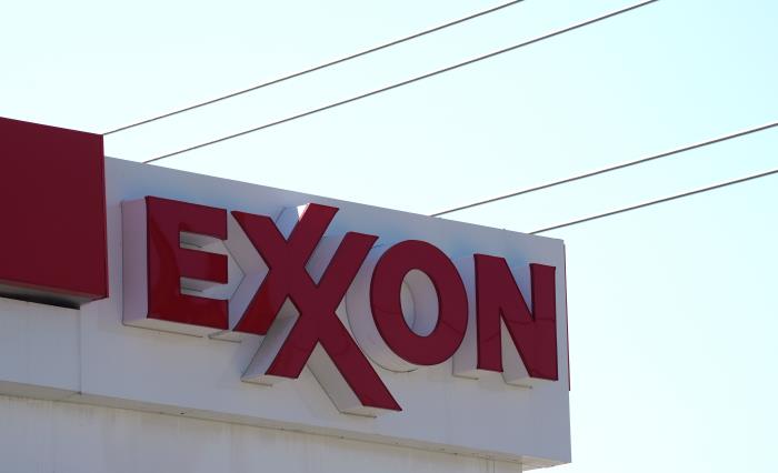 The Exxon Mobil gas station in Denver, Colorado United States July 28, 2017.  REUTERS/Rick Wilking