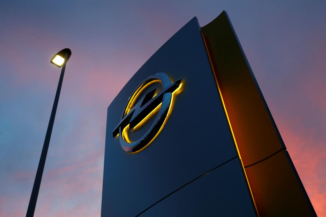 An Opel logo is pictured in Ruesselsheim, Germany July 4, 2018. REUTERS/Ralph Orlowski