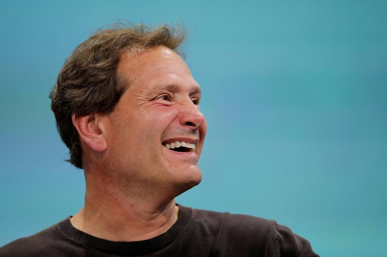 Dan Schulman, President and Chief Executive Officer of PayPal Holdings Inc., attends the Viva Technology co<em></em>nference in Paris, France, June 16, 2017. REUTERS/Benoit Tessier/File Photo