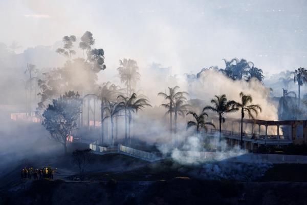 Coastal Fire in California