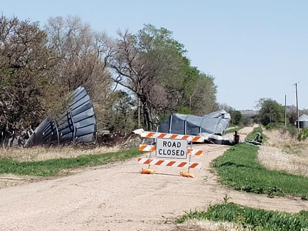 Dust storm, hurricane-force winds tear destructive path across Upper Midwest