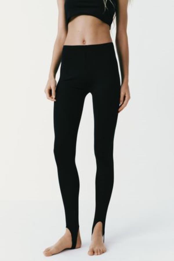 Polyamide Blend Stirrup Leggings