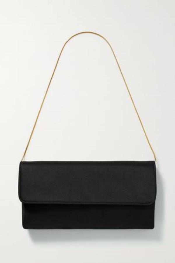 Aurora Satin Shoulder Bag