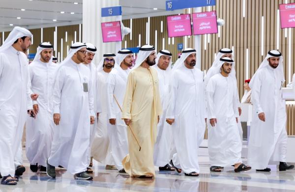 Sheikh Mohammed Bin Rashid inspects work progress at Dubai Internatio<em></em>nal Airport