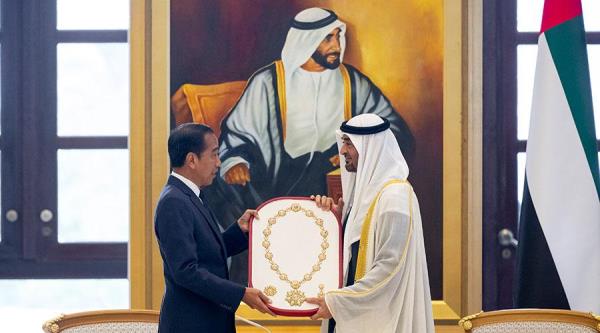 The President of Indonesia, Mohammed bin Zayed, has been awarded the 