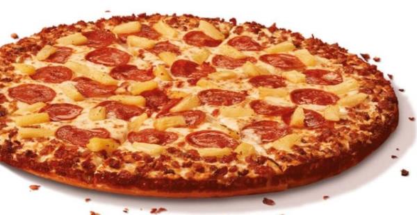 Little Caesars Bacon Crust Pepperoni & Pineapple Pizza