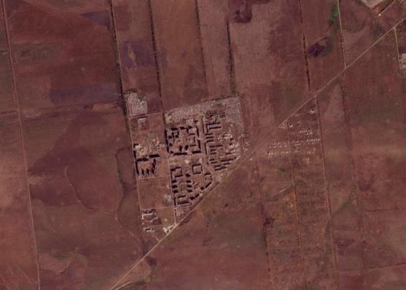 A satellite view of Vuhledar, amid Russia&#039;s attack on Ukraine, in Do<em></em>netsk region, Ukraine, Sept. 29, 2024. (Reuters Photo)