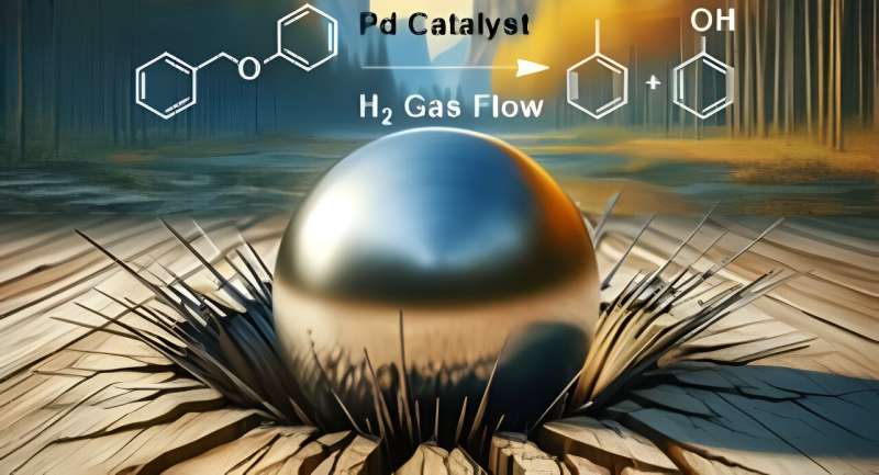 Researchers develop more efficient approach for turning plant biomass into useful chemicals