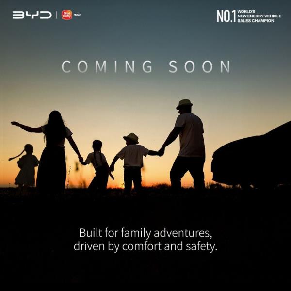 BYD Malaysia teases a new family car coming soon. — SoyaCincau