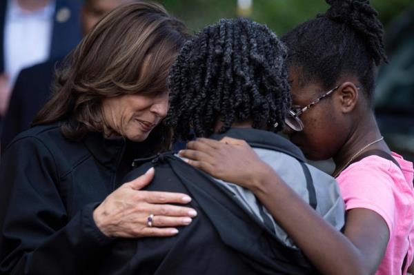 ‘Heartbreaking’: Biden, Harris tour storm areas as deaths surpass 160