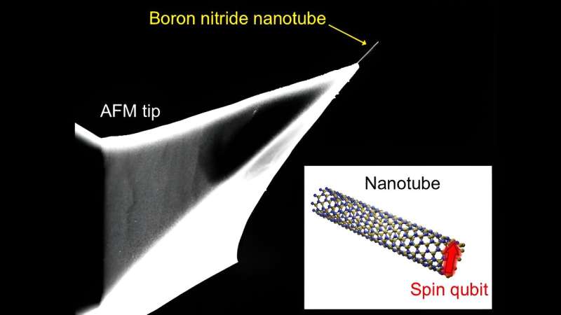 Purdue researchers create orientation-independent magnetic field-sensing nanotube spin qubits