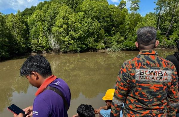 Sabah Fire Dept find dismembered body of missing fisherman in Kunak crocodile attack 