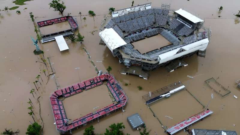 Heavy rains in Acapulco from Hurricane John have left parts of the city underwater