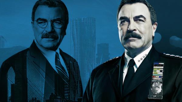 A custom image of Tom Selleck in Blue Bloods