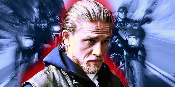 Charlie Hunnam as Jax Teller in Sons of Anarchy