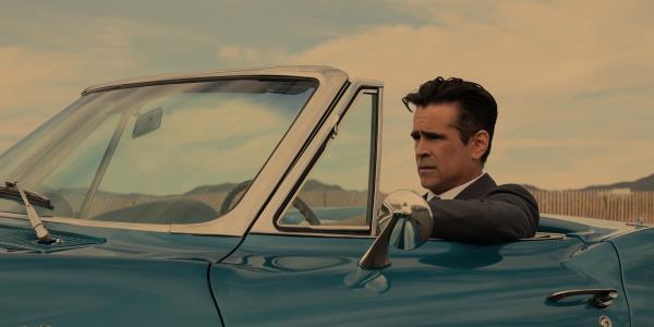 Colin Farrell driving away in the Sugar season 1 finale