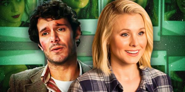 Kristen Bell in The Good Place and Adam Brody in The Kid Detective