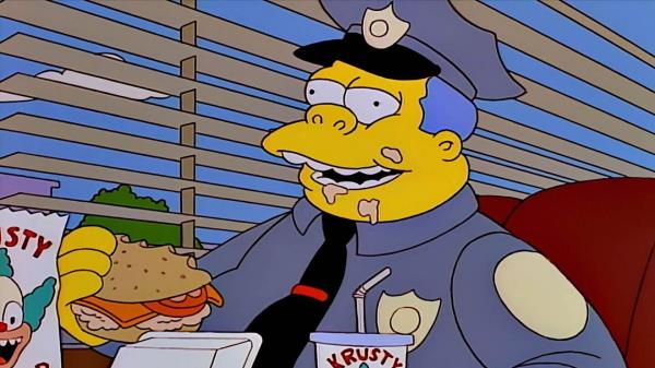 Chief Wiggum in The Simpsons