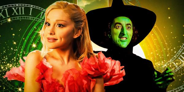 Glinda (Ariana Grande) from Wicked and the Wicked Witch of the West (Margaret Hamilton) from The Wizard of Oz