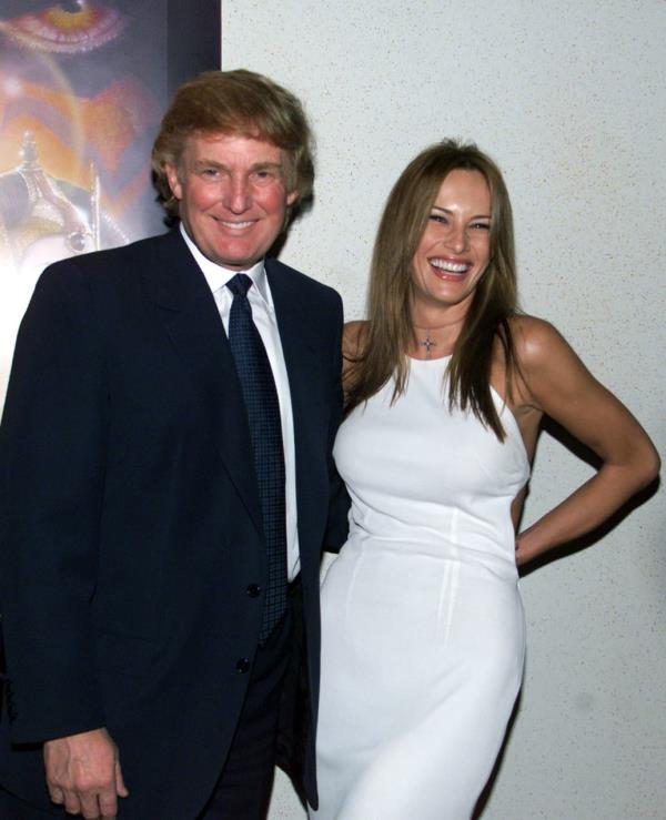 Do<em></em>nald Trump and Melania Knauss