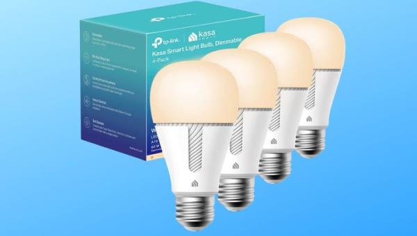 This four-pack of Kasa smart light bulbs is over 40% off at Amazon for a limited time.