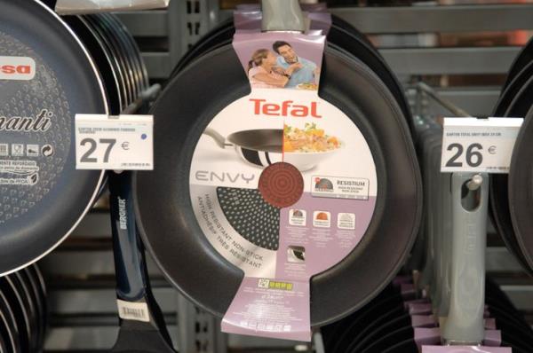 The Tefal brand of no<em></em>nstick cookware was created in 1954 at the suggestion of a French engineer's wife.