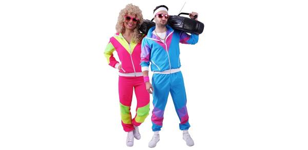 Premium 80s &amp; 90s Tracksuit Costume Unisex