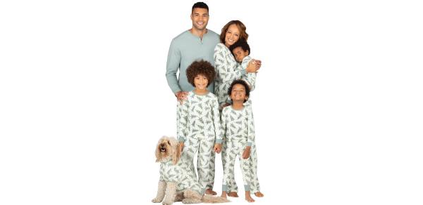 Ma&amp;Baby Matching X-Mas Tree Family Pajamas Set