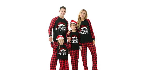 Bravoy Family Matching Christmas Pajamas