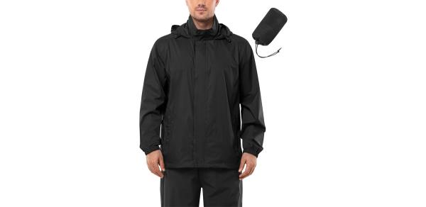 Off Road Ventures Men's Lightweight Rain Jacket