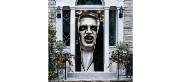 Best Anphsin Halloween 3D Nun Door Sticker