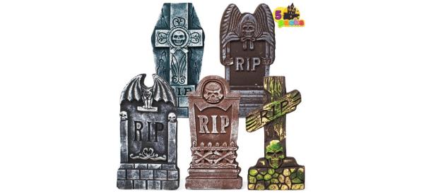 Best Joyin Halloween Foam Tombstones