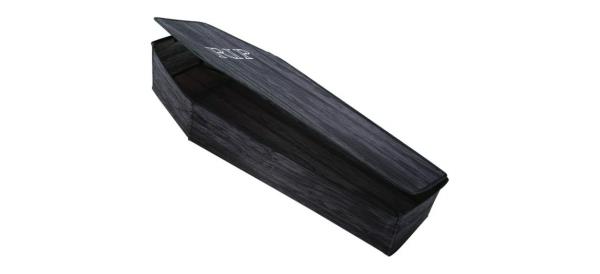 Best Generic Coffin with Lid Wooden Look Halloween Decoration