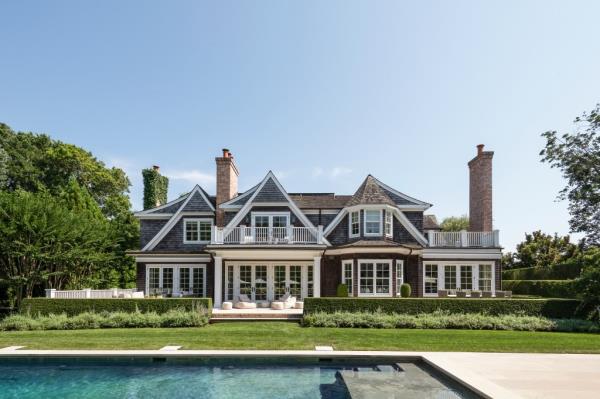 The Water Mill residence listed for $15.49 million in August.