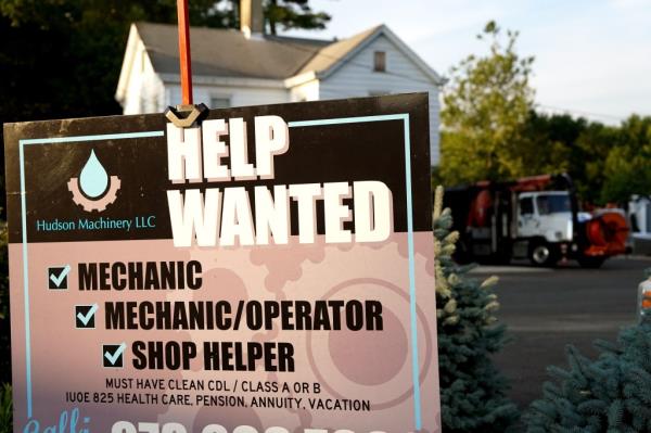 Help wanted sign