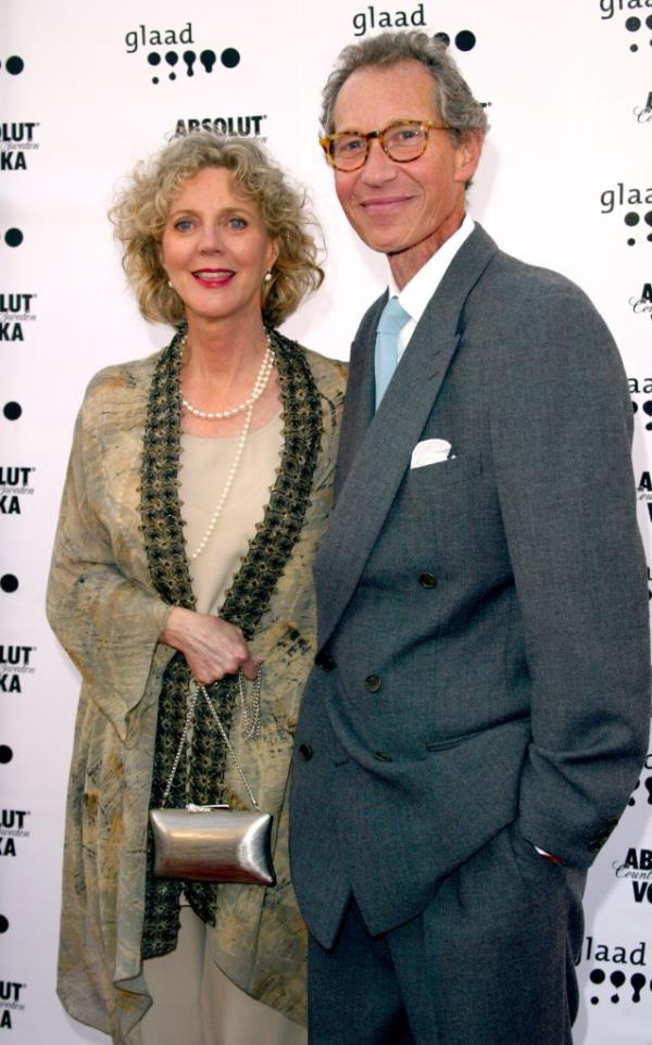 Blythe Danner and Bruce Paltrow during The 13th Annual GLAAD Media Awards - Los Angeles - Arrivals at Kodak Theatre in Hollywood, California, United States.