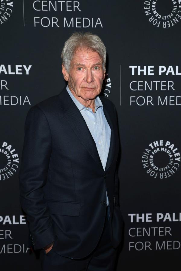 Harrison Ford attends an evening with Apple TV+'s "Shrinking" presented by The Paley Center For Media at Writers Guild Theater on December 12, 2024