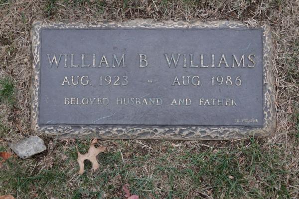 Williams' grave.