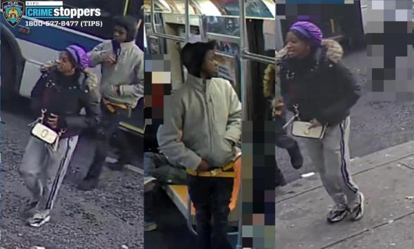 A baby-faced duo is sought in co<em></em>nnection to the non-fatal shooting of two men, 18 and 21, inside the Avenue U subway station, cops said.