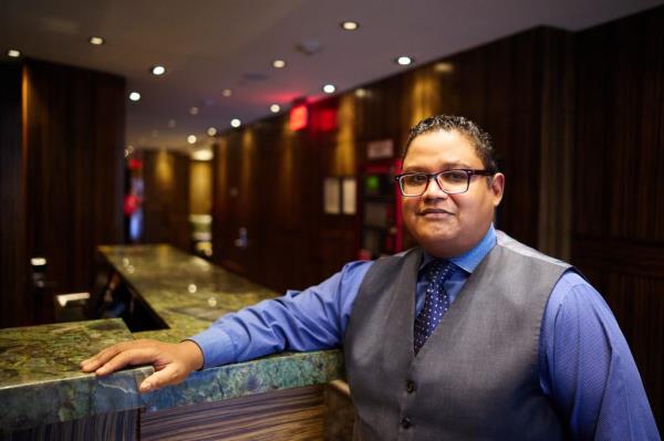 Emilio Morales, general manager of the Opera House Hotel, said the plaza was nice when it opened, but it now impossible to walk through because of the "zombies."