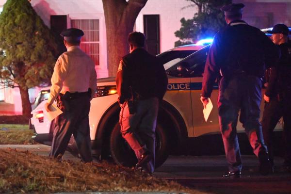 The shooting happened Tuesday night near a funeral home in Maryland.