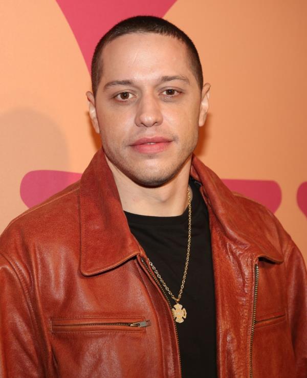 Pete Davidson at the Brooklyn Nets game on November 19