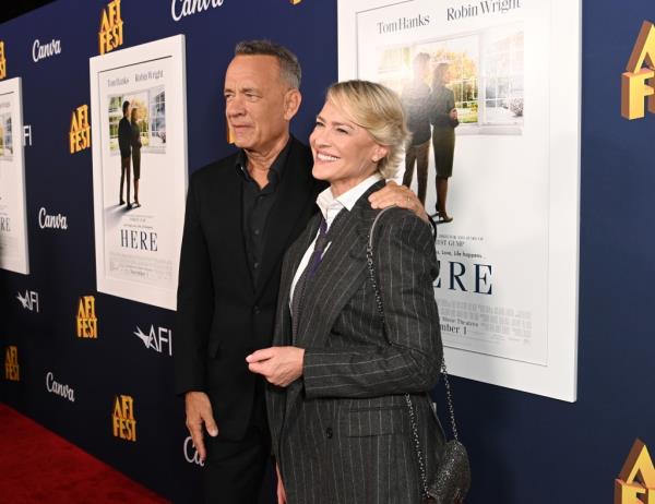 Tom Hanks and Robin Wright.