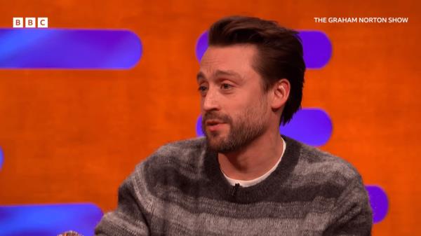 Kieran Culkin on "The Graham Norton Show," Dec. 13, 2024.